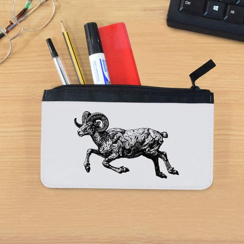 'Aries Ram Jumping' Pencil Case (PC00051862)