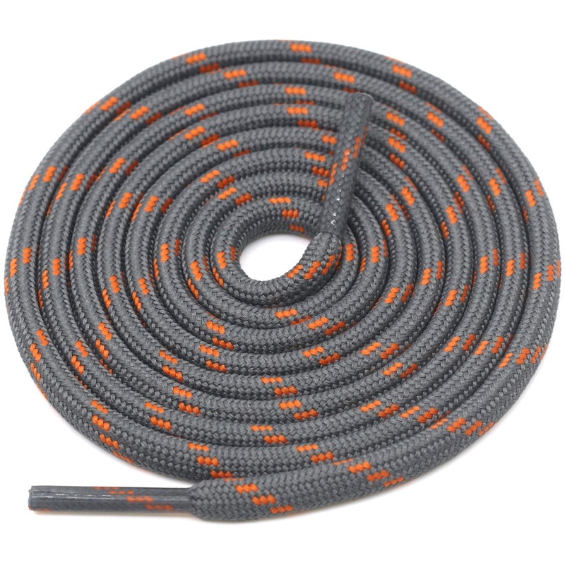 DELELE 2 Pair Thick Round Climbing Shoelaces Hiking Shoe Laces
