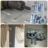 sourcing map 100Pcs Rivet Nuts Flat Head, 1/4"-20 Stainless Steel