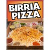 Generic Pizza Birria Decal Window Sticker Mexican Food Truck Concession