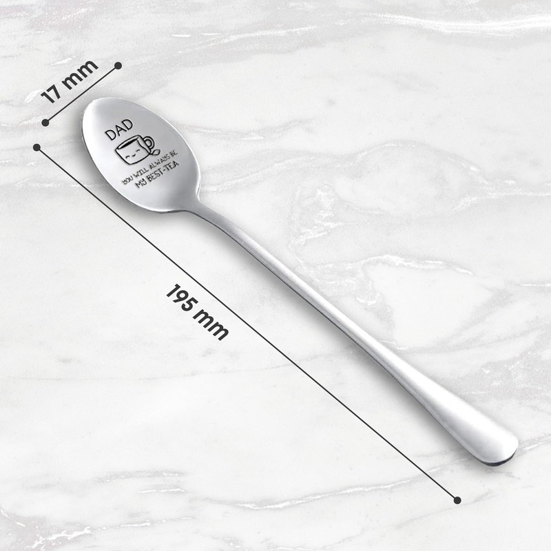 Dad Christmas Gift Spoon My Best-Tea Christmas Stocking Filler Present