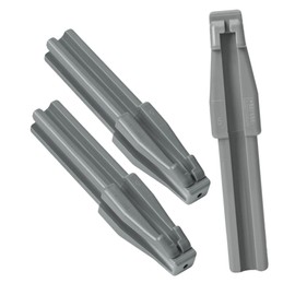 FRCOLOR 3Pcs Duckbill Pencil Sharpener Tools Makeup Pencil Aid Sharpener for Eyebrow Lip Pencils Compact Lightweight Easy to Use for Beginners and Travel