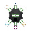 Novelty Juego De Mesa Novelty Domino Doble 6 Con 28