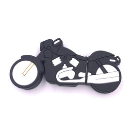 H Customs Motorcycle Bike in Black USB Flash Drive 8GB 16GB 32GB 64GB 2.0/3.0 8gb