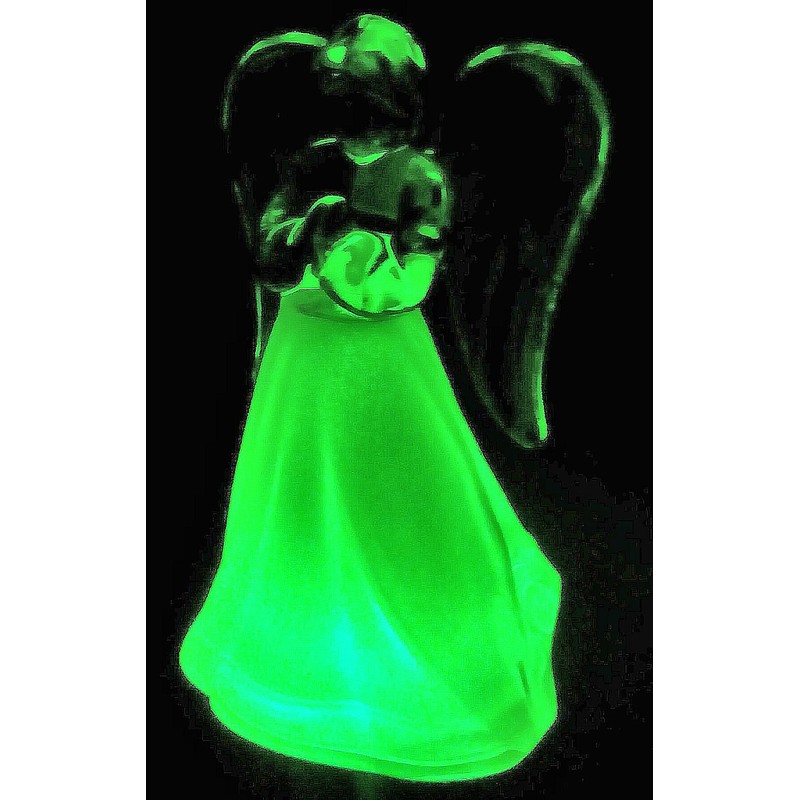 Acrylic Solar Angel Lights with A Frosted Skirt Solar Garden