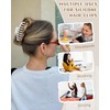 3 Pcs Silicone Hair Clips Flexible Claw Clips for Women