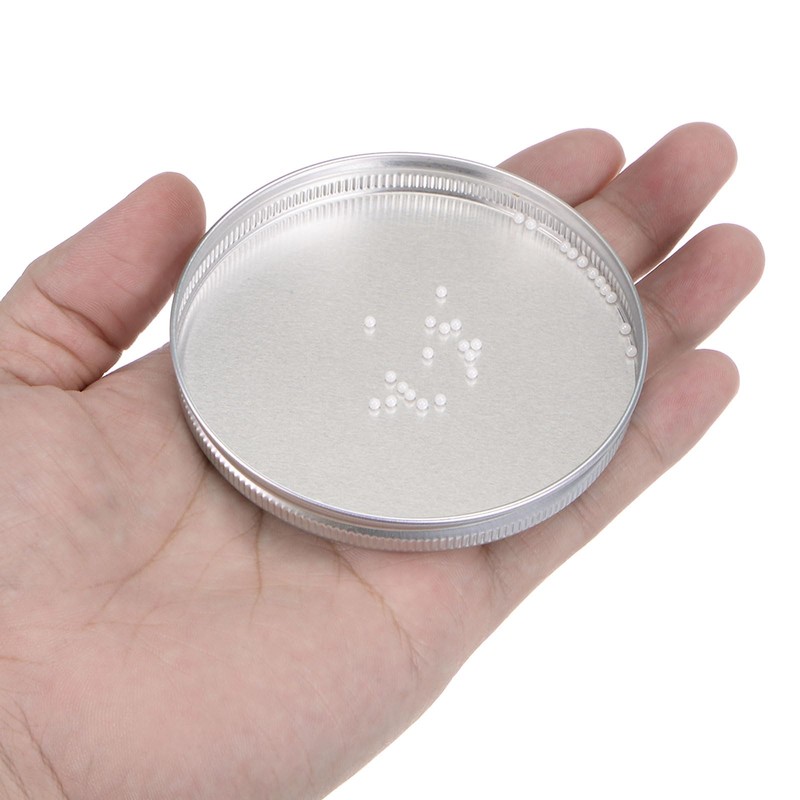 sourcing map 28pcs Ceramic Bearing Balls 2mm 5/64" Diameter ZrO2