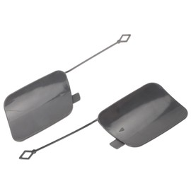 Rear Bumper Tow Hook Cover Cap, Impact Resistant Rear Bumper Tow Hook Cover for X5 F15 2014-2018, 5112738573, 5112738574