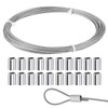Stainless Steel Wire Rope, Wire Tent, Clothesline Length 32.8 ft