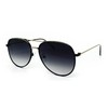 O2 Eyewear FV7108-1 Premium Oversized Flat Aviator Tinted Retro Sunglass