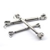 2Pcs 304 Stainless Steel Rigging Screw Jaw Closed Body M10,