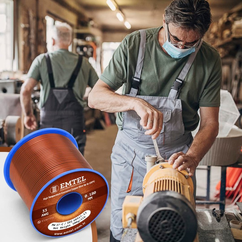 Emtel 14 AWG - 1 lb (80 feet) 99.9% Pure