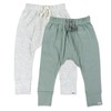HonestBaby 2-Pack Honest Pants Joggers Pull on 100% Organic Cotton