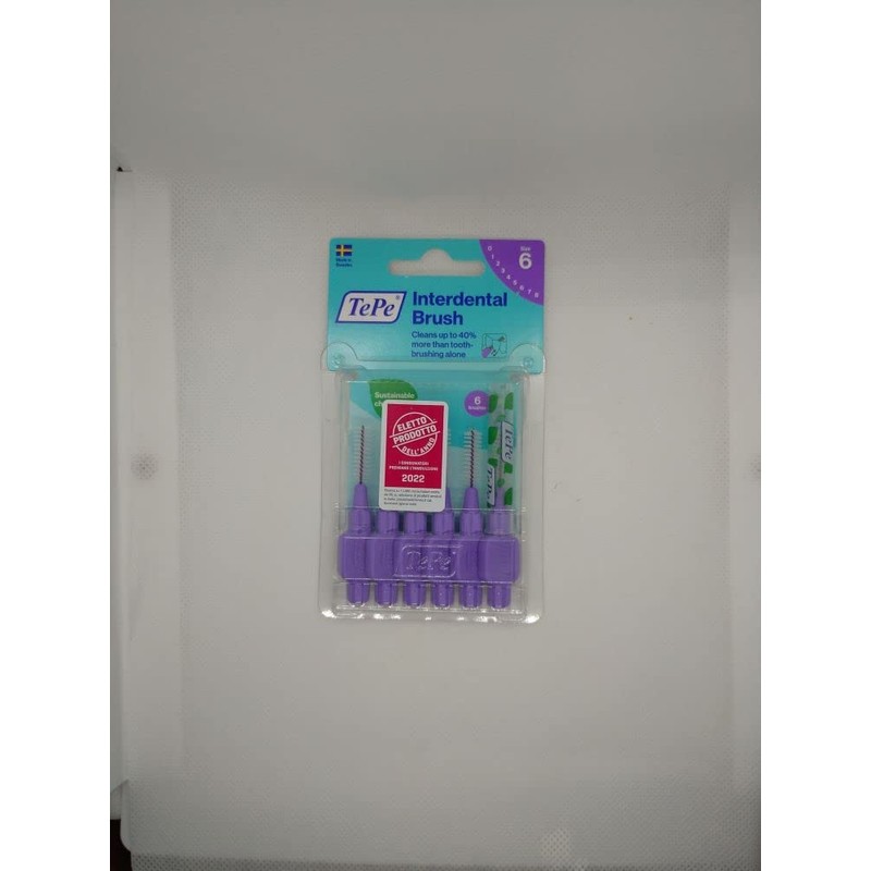 TEPE Interdentalbürste 1,1mm lila 6 St