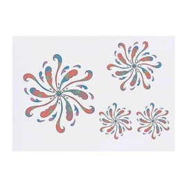 4 x 'Swirly Mandala' Temporary Tattoos (TO00073048)