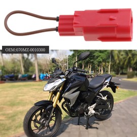 OTOTEC 1 x Service Check Short Plug Replacement Part 070MZ0010300 Compatible with Honda Africa Twin CRF1100 XL750 Red Adventure Sport Dual Sport Motorcycle Adapter for Erasing Diagnostic Trouble Codes