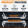 ECOTRIC Lower Radiator Core Support Skid Bar Plate Compatible with