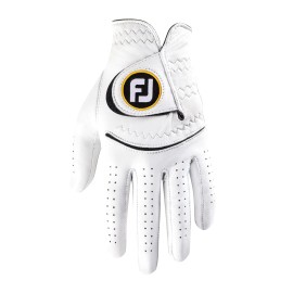 FootJoy FJ StaSof Medium Large White Golf Glove Advanced Performance Leather Grip