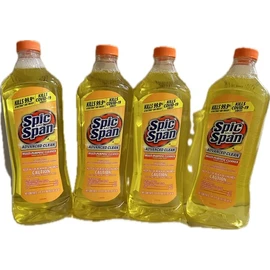 Generic Generic Spic n Span Fresh multi Purpose Cleaner - Lot of - 20 oz bottles- 80 ozs. (Fresh Lemon)