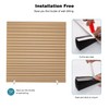 Changshade 6 Pack Temporary Window Blinds, Cut to Size Pleated