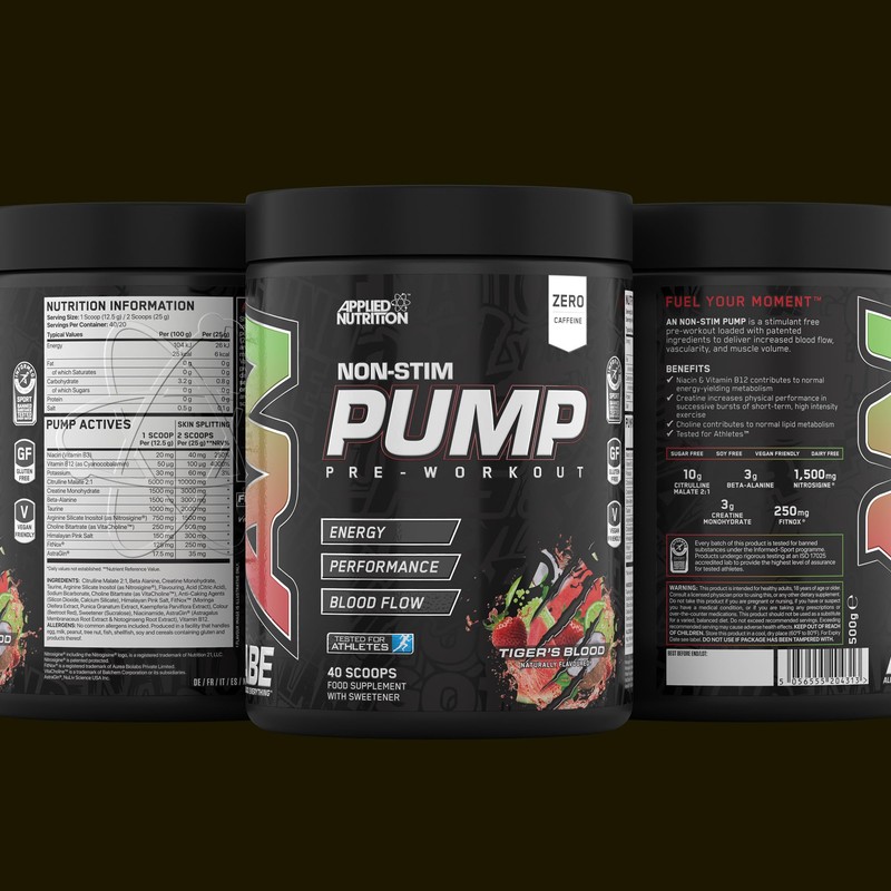 Applied Nutrition ABE Pump Pre Workout - All Black Everything