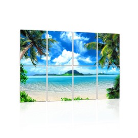 YPY Decorative Soundproof Wall Panels Acoustic Panels: Sound Absorbing Wall Art, Noise Canceling Wall Panels Recording Studio Acoustical Treatments 8 Pack 48x32 Inches