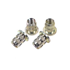 4 Stück Gewinde Einsatz M6 Einschraub Niet Öse für E Bike Pedelec MTB