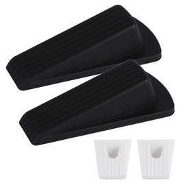 YSYLGL Entrance Door Stopper, No Installation Required, Storage Case Included, For Home Use, Pinch Proof, Child Safe/Windproof, For Entry/Interior Doors, Non-Slip Design (2 Pack)