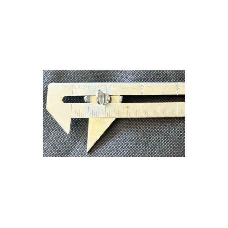 Cain Mfg. 6" Stainless Sheet Metal Marking Ruler Scribe, Made