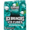 ICE BREAKERS Ice Cubes Wintergreen Flavored Sugar Free Chewing Gum