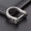 TISUR Key Ring Titanium D-Ring Key Car Motorcycle Keychain Cute