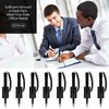Teling 100 Pieces Secure Counter Pens with Chain Holder Desk