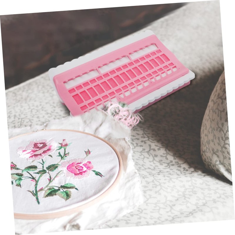 DOITOOL 3 pcs Mini Thread Arranger Plastic Cross Stitch Tool