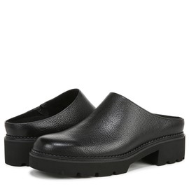 Vionic Women's Fairfax Mule, Black Leather, 8.5