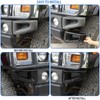 Front Bumper Corner Bezels Replacement Compatible with Hummer H2 2003-2009