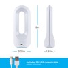 Enbrighten Color Changing LED Lamp, Modern Night, Dimmable Whites &