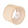 Rattan Lampshade, Woven Lampshade Replacement Square Mesh Shape for E27