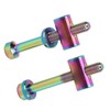 2 PCS RISK M5 X 40mm Bike Seatpost Screw Seat