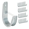 ICC 4-Inch Wall Mount J-Hook – 25-Pack, Cable Support Hooks