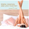 LOVE, LORI Foot Callus Remover - Pedicure Supplies Scrubber Dead