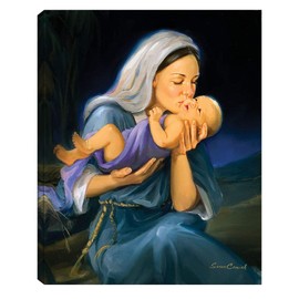 Mary's Love, One 12x16 Hand Stretched Canvas Art by Susan Comish