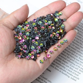 LPBeads 2000 Pieces SS20 Vitrail Medium Hotfix Rhinestones Flatback Round Crystal Glass Rhinestones Gems for Crafts Nail Face Art Clothes Shoes Bags DIY