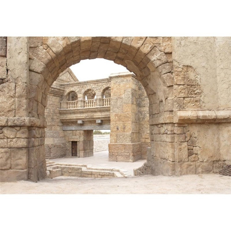 Pnylzzyxh Jerusalem Buildings Backdrop Israel Old City Backdrop Roman Church