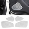Car Door Speaker Cover Stainless Steel Speaker Grille Trim Replacement