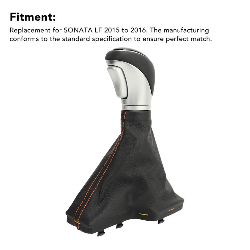 AT Gear Shift Knob with Boot Cover Comfortable Grip Smooth