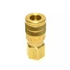 Foster Solid Brass Quick Coupler Air Hose Connector Fittings 1/4