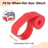 sourcing map 2pcs Bicycle Rim Strip 20" x 20mm PVC