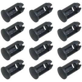 FMHXG 12PCS Outdoor Moon Chair Plastic Plugs Fittings Wear Resistant Non Slip Anti Sag Foot Cover Fittings Replacement Installation Moon Chair Recliner Stool Legs for Fishing Picnic Camping Chair
