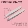 JAPONESQUE JAPONESQUE - Pinzas para cejas de perfección, 1 oz