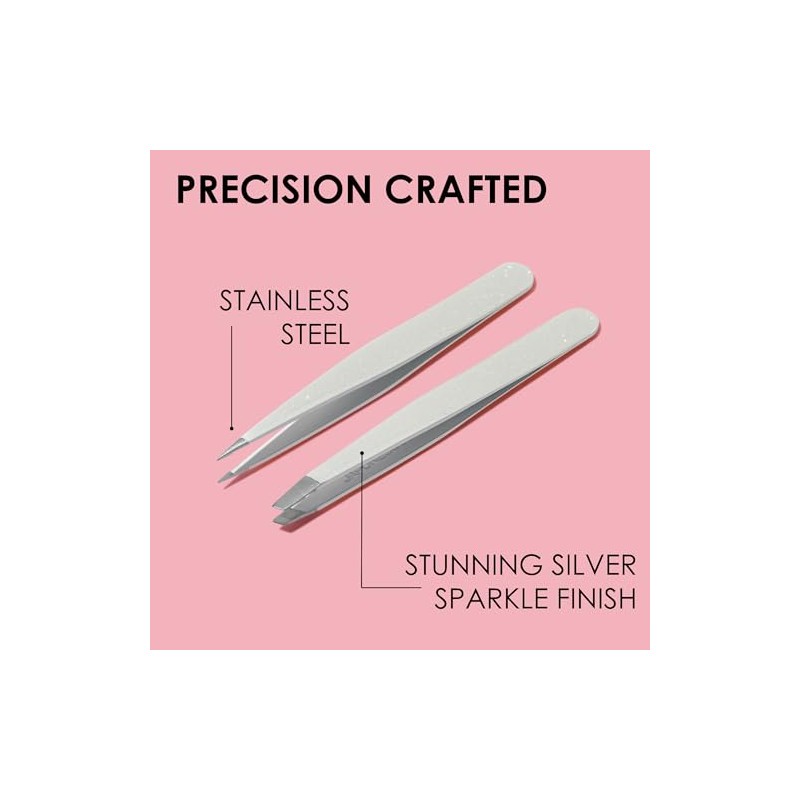 JAPONESQUE JAPONESQUE - Pinzas para cejas de perfección, 1 oz